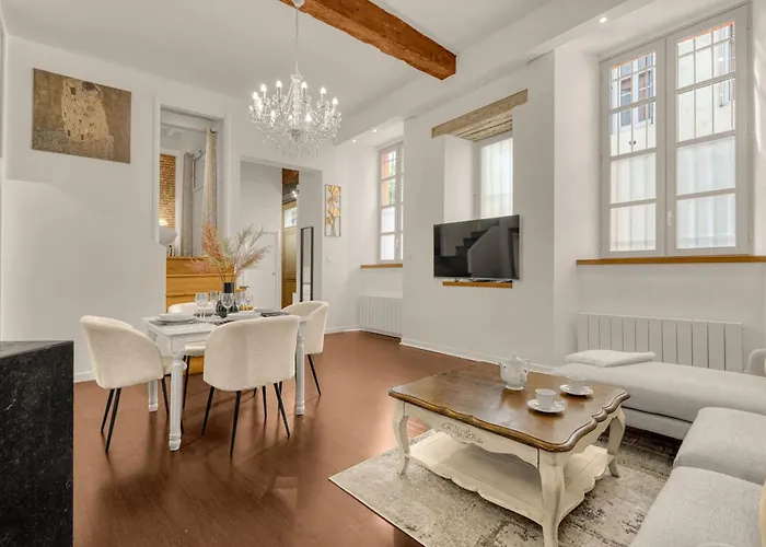 アパート L'epicurus - A 5 Min Du Capitole *