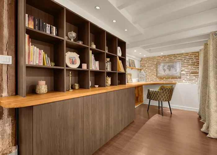 L'epicurus - A 5 Min Du Capitole アパート トゥールーズ